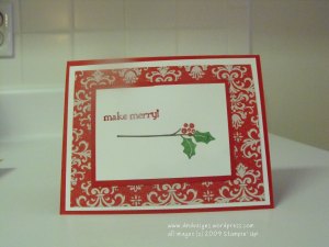 Make Merry Christmas Card